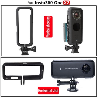 เมาท์ขาตั้งกล้อง แนวนอน แนวตั้ง สําหรับ Insta 360 ONE X2 1/4