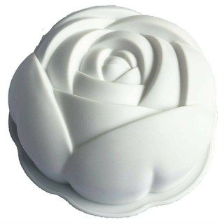 แม่พิมพ์ ดอกกุหลาบ ดอกใหญ่ Large Rose Silicone Baking &amp; Freezing Mold (คละสี) By สุวภัทร SWP Shop