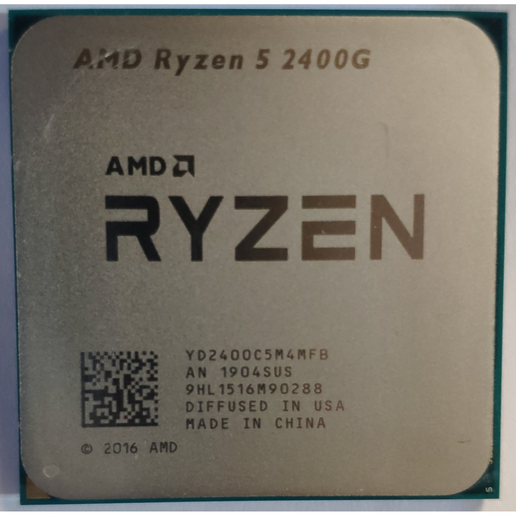 CPU AMD AM4 RYZEN 5 2400G 3.6 GHz (4C/8T with Radeon RX Vega 11)
