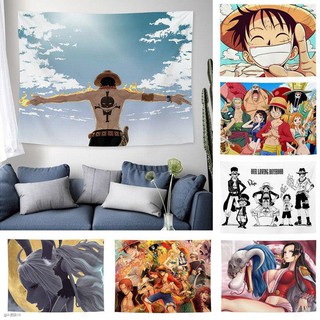 พรมผ้าปูพื้นลาย one piece สําหรับตกแต่งห้องนั่งเล่นห้องนอน