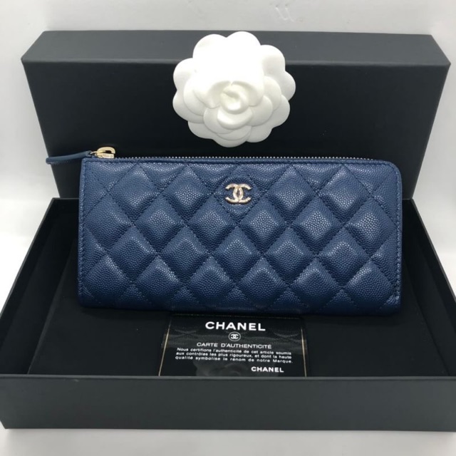 New Chanel wallet zippy