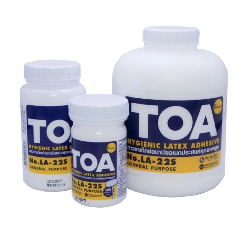 กาว LATEX TOA กาวลาเท็กซ์สีขาว มี2ขนาด 8ออนซ์,32ออนซ์