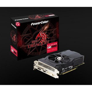 4GB GDDR5 AMD RX 560 PowerColor RED Dragon Single Fan มีสินค้า