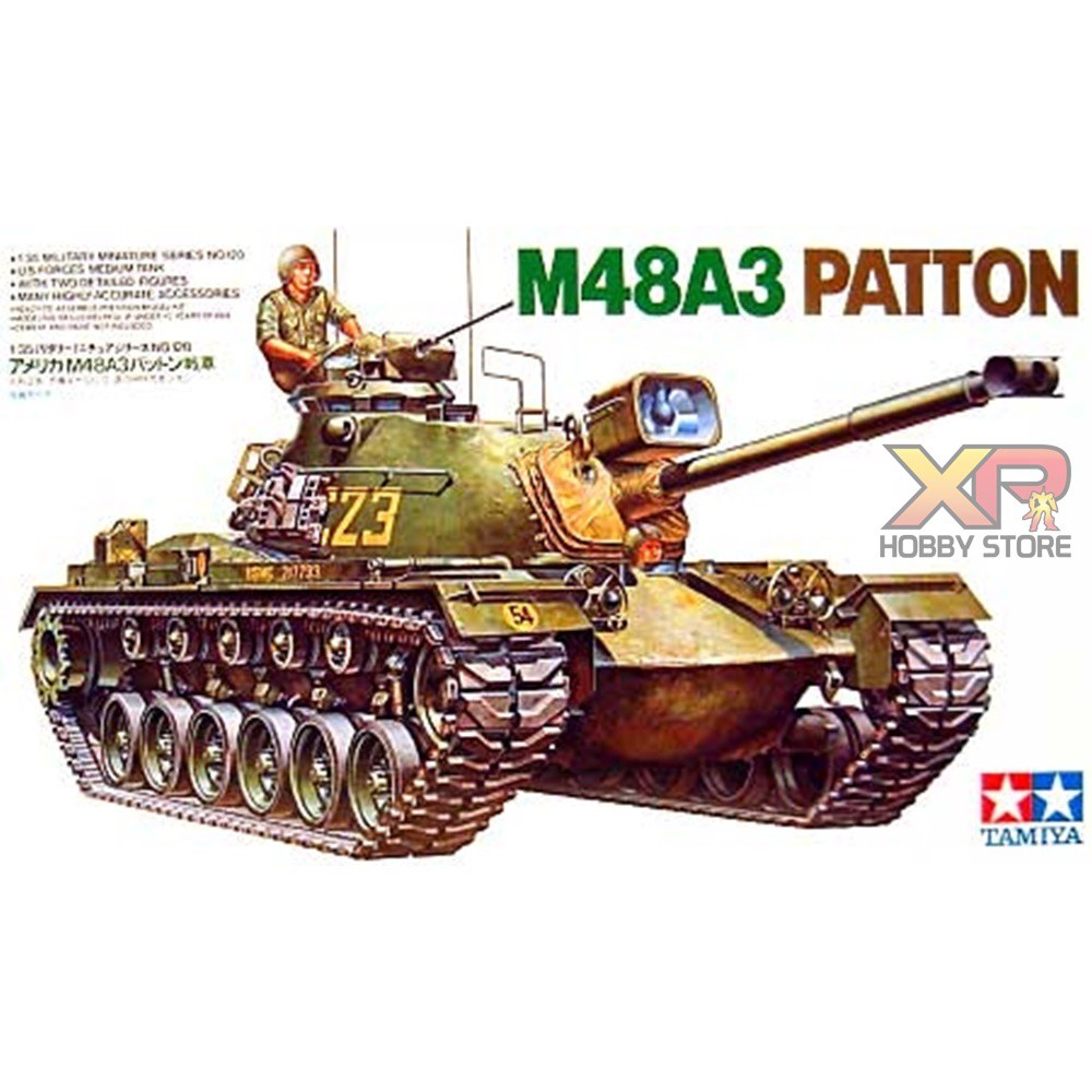 [Tamiya] 1/35 : U.S.M48A3 Patton Tank (TA 35120)