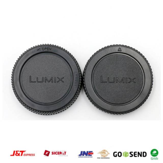 บอดี้แคป & ฝาปิดท้ายเลนส์ LUMIX G MFT M4/3