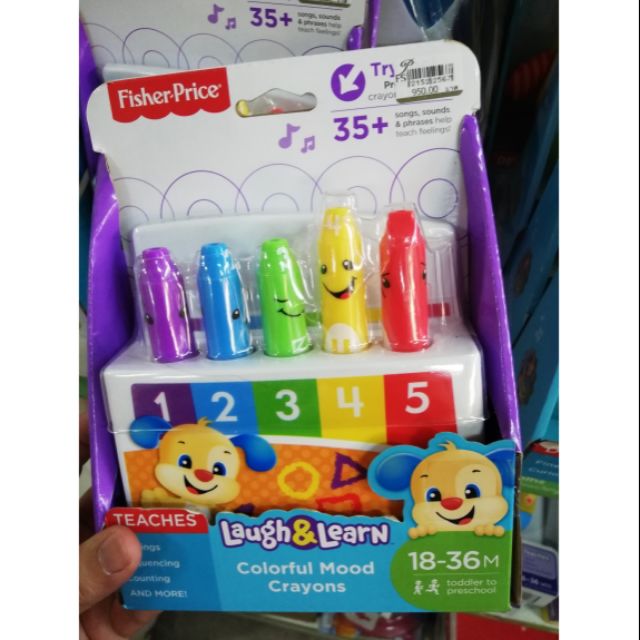fisher price colorful mood crayons