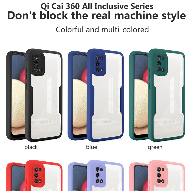 Samsung Galaxy A12 A21S A52 A72 A82 A32 4G 5G iveเคสโทรศัพท์Samsung Galaxy A02S S20 FEกันกระแทกเจลฝา