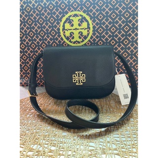 NEW TORYBURCH Britten small saddleสายสะพาย ปรับสั้นยาวได้ถอดสาย