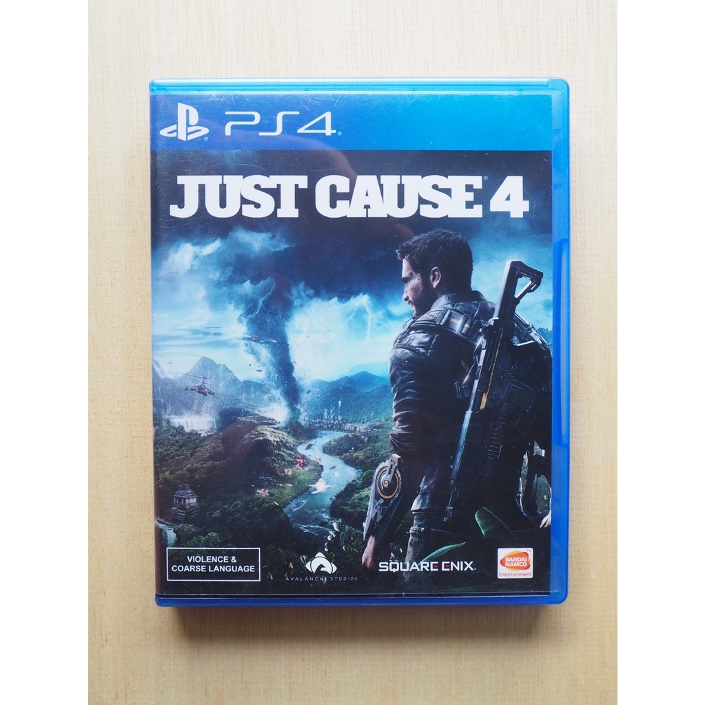 แผ่นเกมส์ PS4 มือสอง Just cause 4