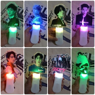 ป้ายไฟ Got7 (ลายเมมเบอ)ป้ายไฟ พิมลายอากาเซ่  ปรับไฟ led ได้หลายระดับ ราคา 199บาท