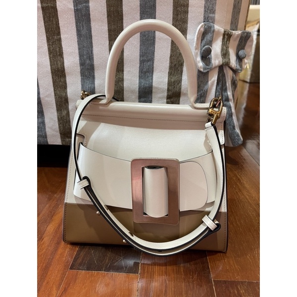 ❗️Sold❗️Used แท้💯BOYY Karl 24 Two-tone Leather Hand Bag2020