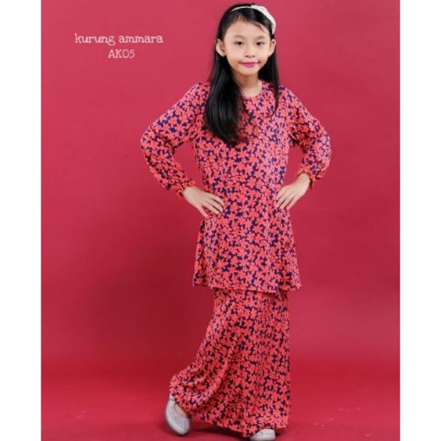 Baju Kurung / Baju Kurung Ammara / วัสดุ Lycra AK05