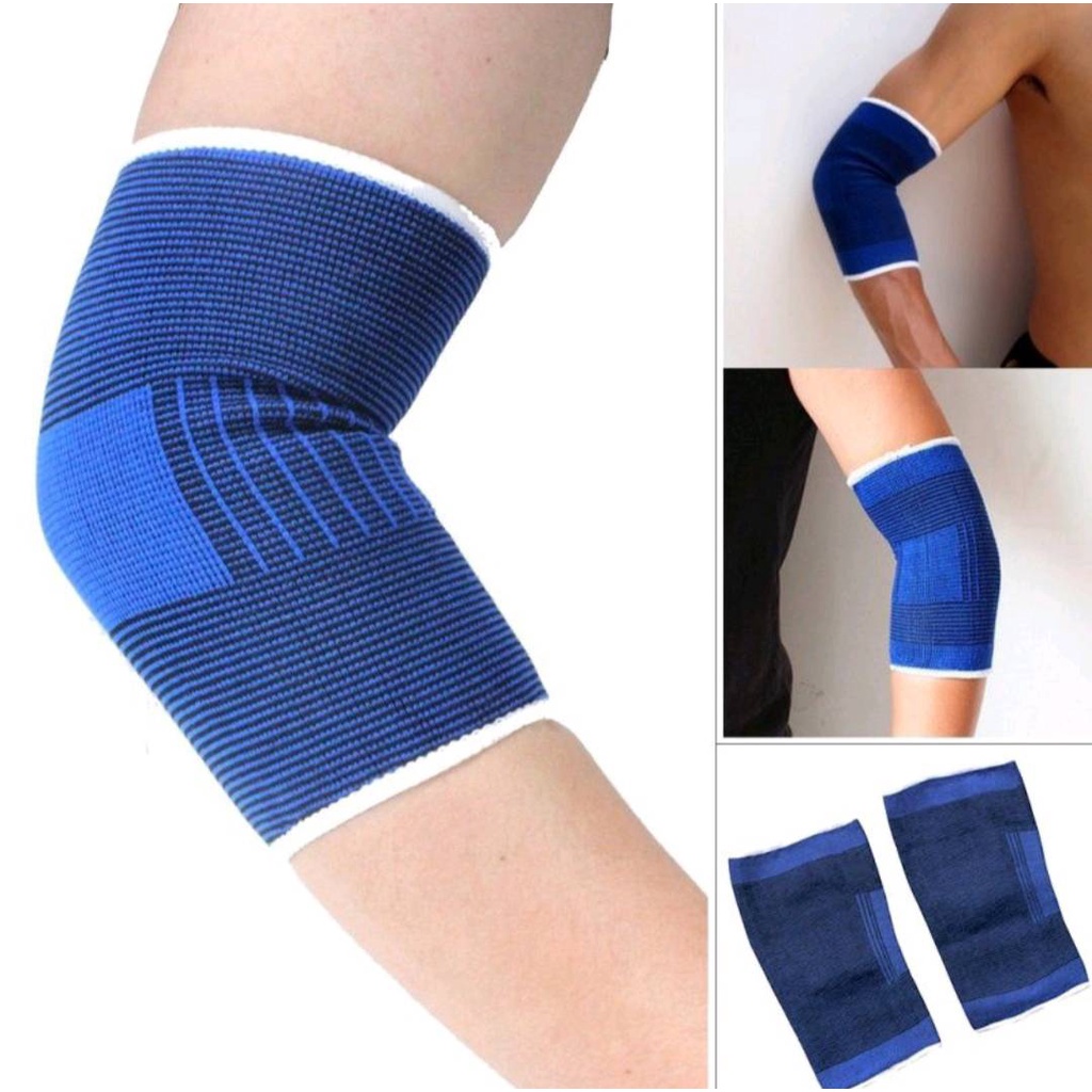 ผ้ารัดข้อศอก  ELBOW SUPPORT  มีกล่องละ 1 และ 2 ชิ้น ผ้าพยุงข้อศอก ป้องกันการบาดเจ็บ จากการเล่นกีฬาหรือทำงานหนัก