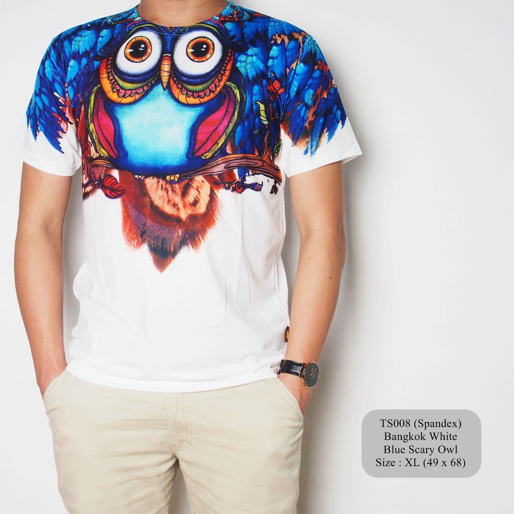 เสื้อเชิ้ตผู้ชาย Bangkok / เสื้อยืดอินเทรนด์ / Hitz Mens shirt TS008