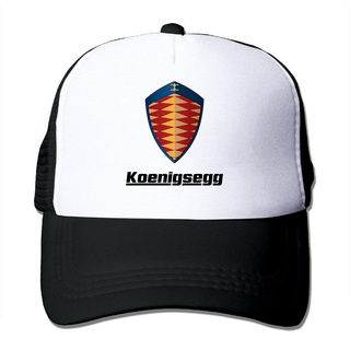 Koenigsegg หมวกเบสบอล หมวกกีฬา หมวกกอล์ฟ ตาข่าย ปรับได้ สําหรับทุกเพศ ทุกวัย