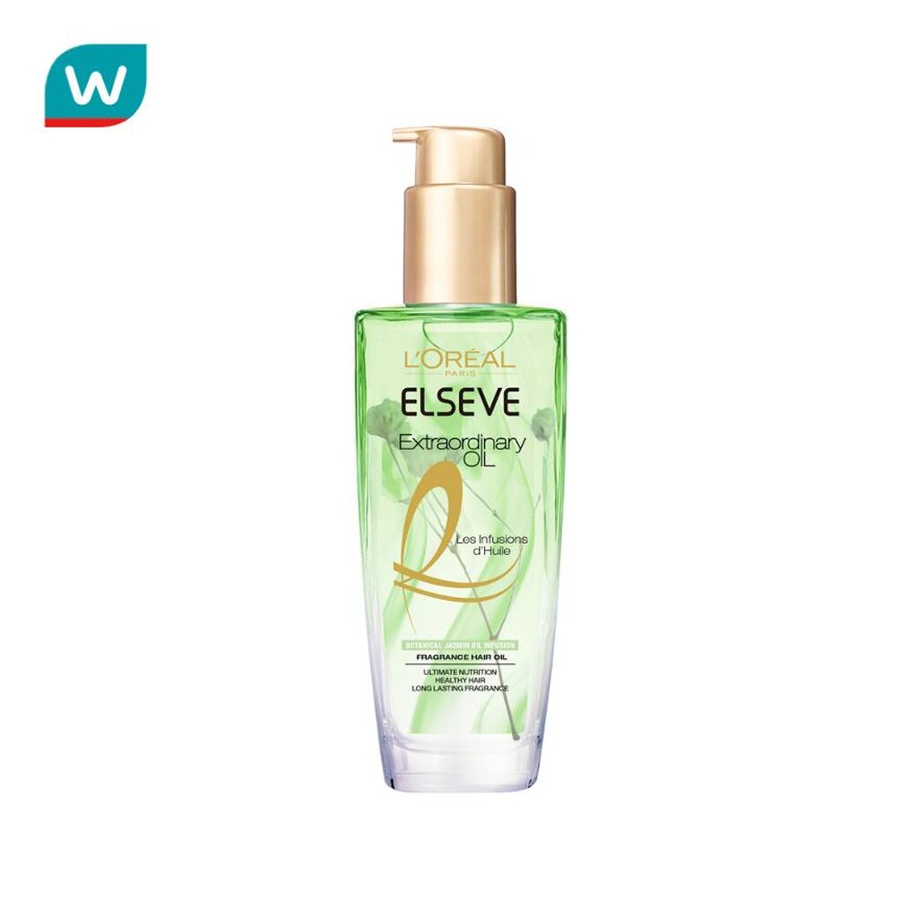 L'Oreal ลอรีอัล ปารีส เอลเซฟ เอ็กซ์ตรอว์ดินารี่ ออยล์ โบทานิคอล จัสมิน ออยล์ อินฟิวชั่น 100 มล.