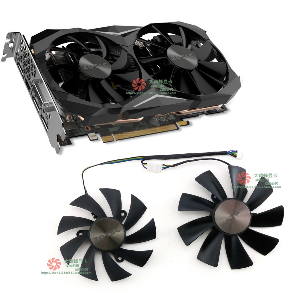 ☃((จัดส่งในวันเดียวกัน) = Zotac ZOTAC GTX1060 AMP รุ่น GTX1080ti 1080 1070ti MINI กราฟิกการ์ดพัดลมระ