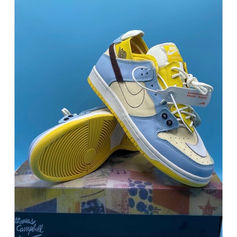 Nike SB DUNK LOW PRO (size40-45)Blue Yellow