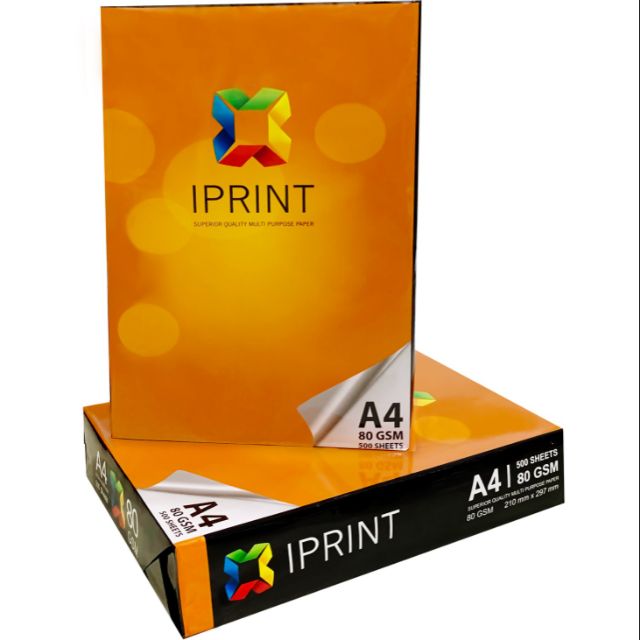 Iprint copy paper a4 80gsm.