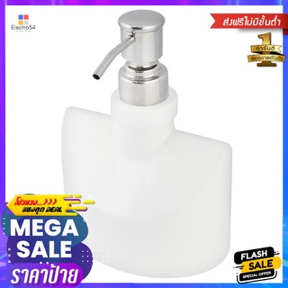 กระปุกสบู่ เซรามิก MOYA CE-2221-WHITE-DSOAP DISP CERAMIC CE-2221-WHITE-D