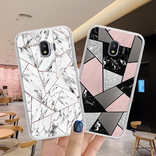 สีสันเรียบง่าย เคส Samsung galaxy J2 J2Pro Grand Prime Pro 2018 เคสโทรศัพท์เคสกันกระแทกซิลิโคนใสนุ่มเต็มกล้องปก 301-1