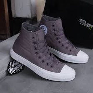 รองเท้า converse ข้อสูง ทรงเตี้ย สีเทา สําหรับช่างตัดเสื้อ