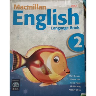 Macmillan English language book 2 มือ 2 ป2