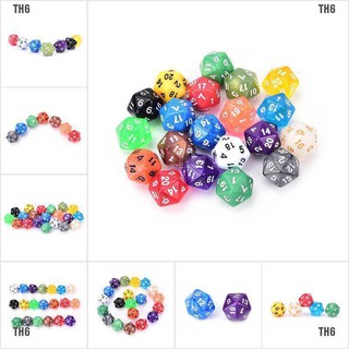 d 20 ลูกเต๋าเล่นเกม 1-20 สําหรับ r th 15 1 ชิ้น