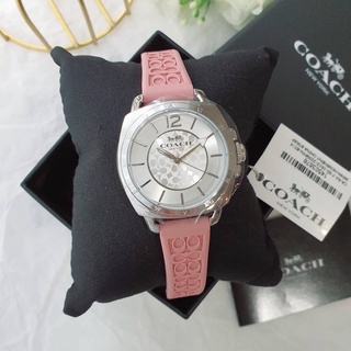 สีรับวาเลนไทน์  Coach Ladies Boyfriend 14503876 สายซิลิโคน สีชมพู