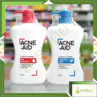 ACNE-AID cleanser 500ml แอคเน่-เอด Liquid,Gentle คลีนเซอร์ สำหรับปัญหาสิว