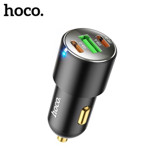 Hoco NZ6 PD45W Dual Type C ที่ชาร์จในรถยนต์ แบบชาร์จเร็ว สําหรับ iPhone 12 13 Pro Max QC3.0 Type C USB สําหรับ Samsung S20 S21 S22