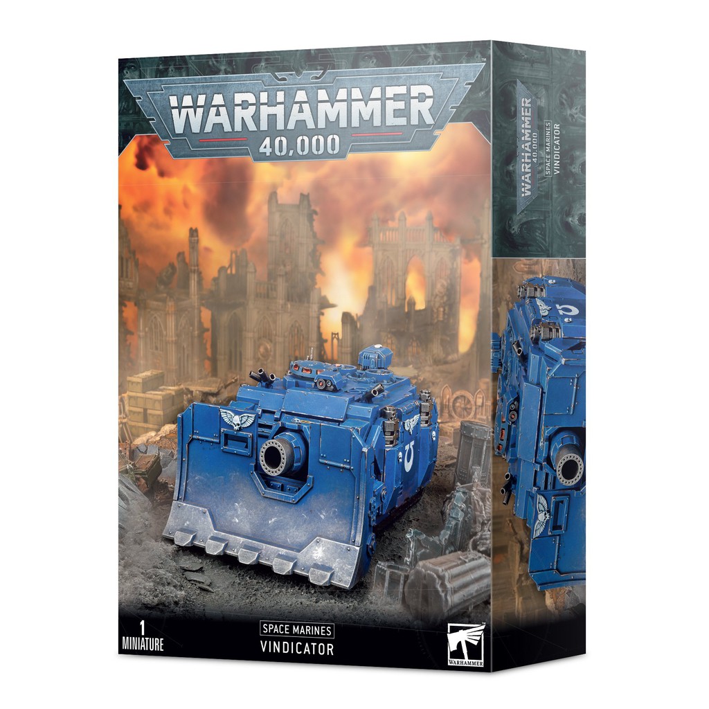 [200A พร้อมส่ง] WARHAMMER 40K:SPACE MARINE: VINDICATOR โมเดลเกมสจำลอง