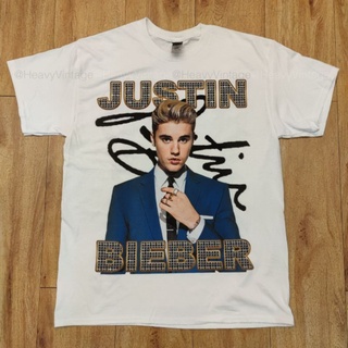 JUSTIN BIEBER BOOTLEG DTG (DIGITAL TO GARMENT) GILDAN ULTRA เสื้อสกรีนดิจิตอล สีจมคมชัด