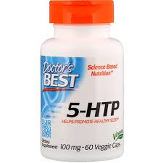 Doctors Best 5-HTP 100 mg, 60 Veggie Capsลดอาการซึมเศร้า คลายเครียด ช่วยในการนอนหลับ