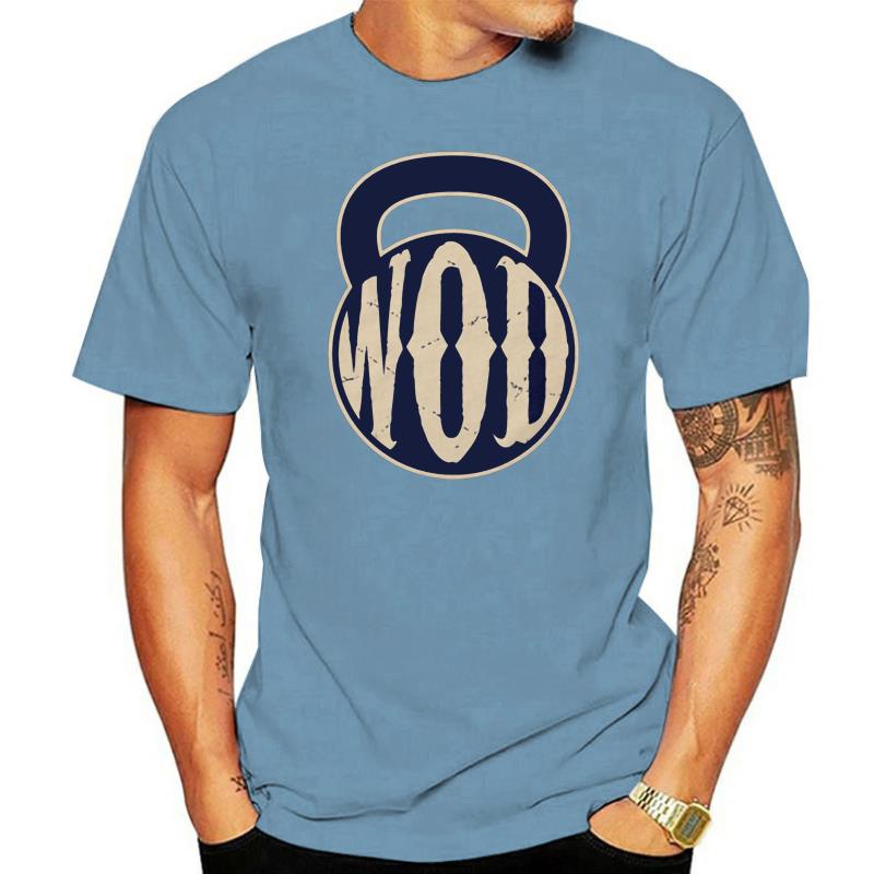 WOD Kettlebell Fitness Life Lifting Weights ออกกําลังกาย Gym Healthy เสื้อยืดผู้ชายสําหรับเยาวชนวัยก