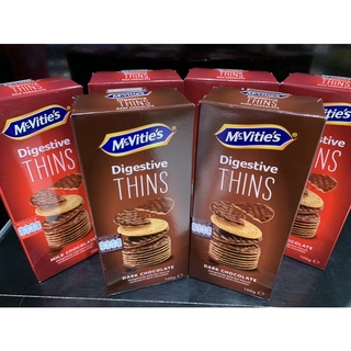 Mc Vities Digestive  Thins บิสกิตข้าวสาลีรสช็อกโกแลต NEW!!