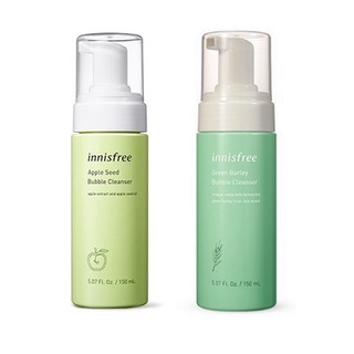 Innisfree Green Barley / Apple Seed Bubble Cleanser 150ml