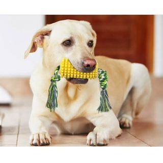 CORNRope Dog Toy ของเล่นสุนัข ข้าวโพดเชือก ขัดฟัน ทนทาน (TR03)