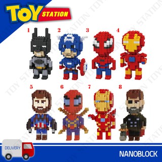 ตัวต่อ เลโก้นาโนบล็อค ฮีโร่ การ์ตูน ดิสนี่ย์ Nanoblock Size L (มีสินค้าพร้อมส่ง!)