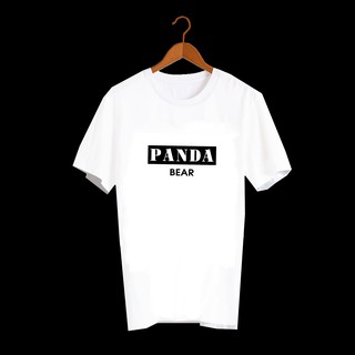 เสื้อยืดคำพูด เสื้อยืดคำฮิต เสื้อยืดคำสุดปัง เสื้อยืดกสรีนลายข้อความ PANDA BEAR เสื้อยืดล้อเลียนแบรนด์ TXA683