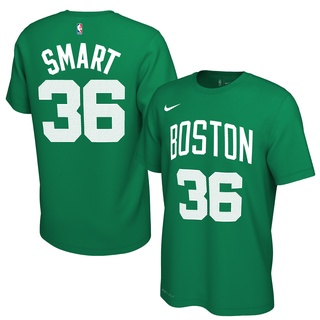 Nba Boston CELTICS หมายเลข เสื้อยืด พิมพ์ลาย 36 Marcus SMART Statement Basketball สําหรับผู้ชาย