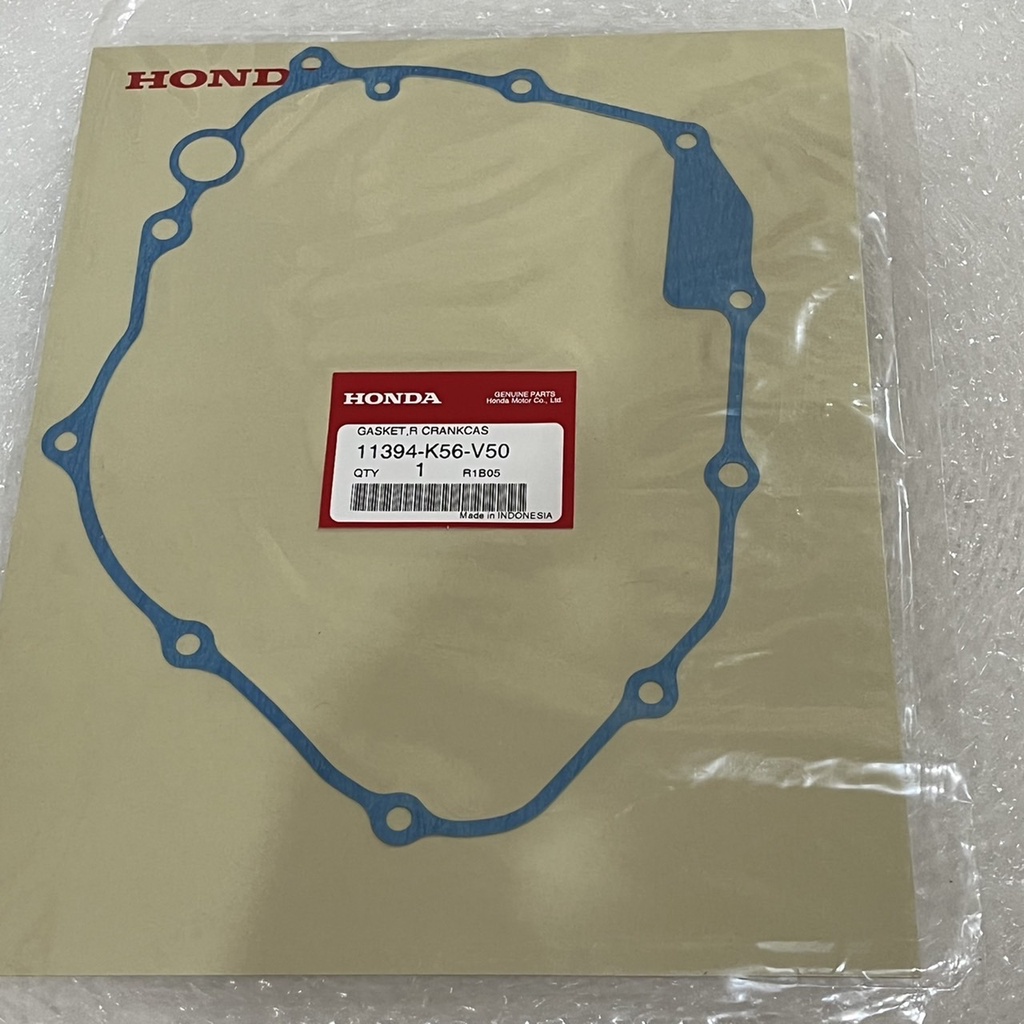 honda CB150R CBR150R 	11394-K56-V50  ปะเก็นฝาครอบเครื่องด้านขวา