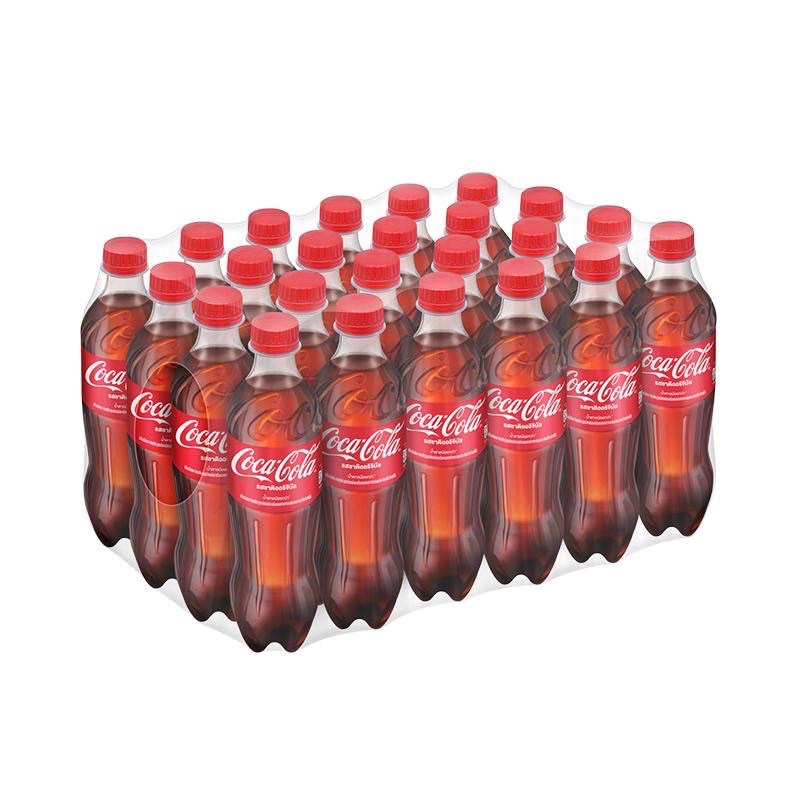 Coca Cola โค้ก น้ำอัดลม รสชาติออริจินัล ขนาด 500 มล. x 24 ขวด