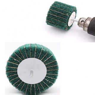 【Best】Sanding mop 40/50mm 6mm Shank Flap Wheel Sanding Abrasive Mop High quality#promotion