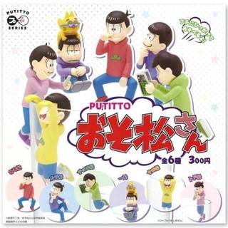 Osomatsu san Gashapon เกาะแก้ว ปลั๊กกี้ เข็มกลัด มือ1/มือ2