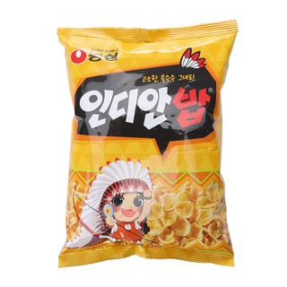 พร้อมส่ง 농심 인디안밥 ข้าวโพดอบกรอบ Nongshim Indian Bob Snack