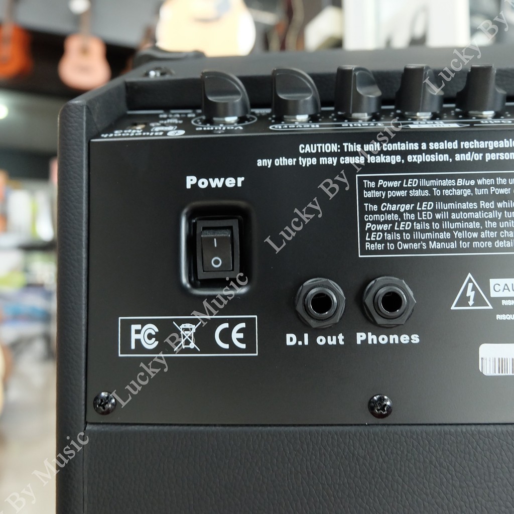 BP40 มีบลูทูธแอมป์กีต้าร์ มีแบตเตอรี่ในตัวใช้งานได้ต่อเนื่อง 6-8 ...
