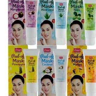 Banna Mask บ้านนา มาร์ค หน้า ขนาด 120g (มี 10 สูตร) Exp: 01/11/2023 ร้านค้าขายส่ง ราคาถูกที่สุด