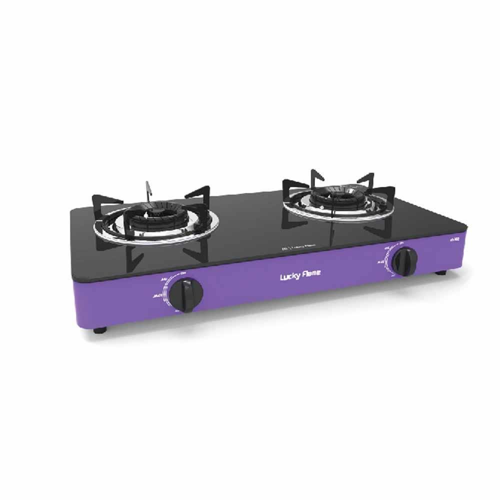 gas stove GAS STOVE TABLE 2 G MIRROR LUCKY FLAME AI102 Kitchen
