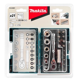 MAKITA ชุดบล็อกมินิ21ตัวชุด B-54081